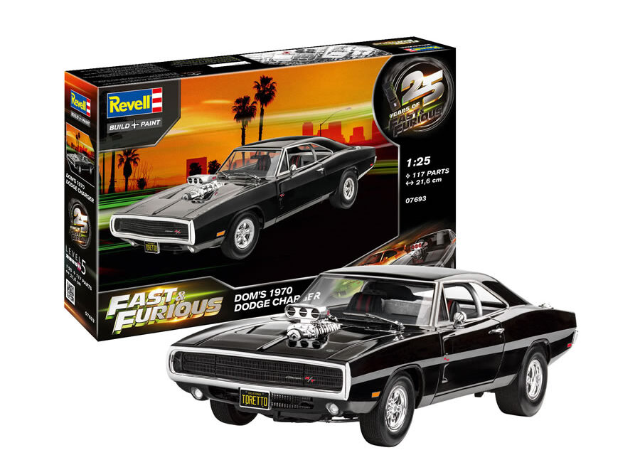 Legenden auf vier Rädern: Revell feiert 25 Jahre Fast & Furious