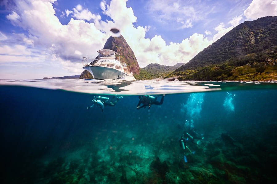Die Karibik unter Wasser mit Sandals Resorts