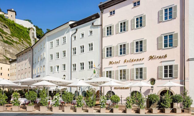 Das Hotel Goldener Hirsch lädt zum Ruperti-Warm-Up auf der Herzl Terrasse
