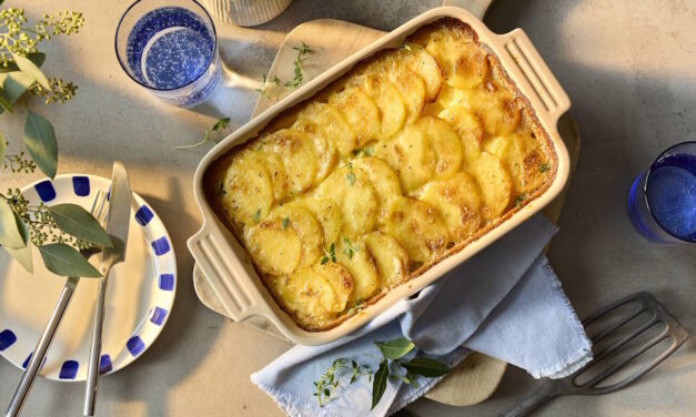 Kartoffelgratin wie in Frankreich: cremiger Klassiker aus dem Ofen