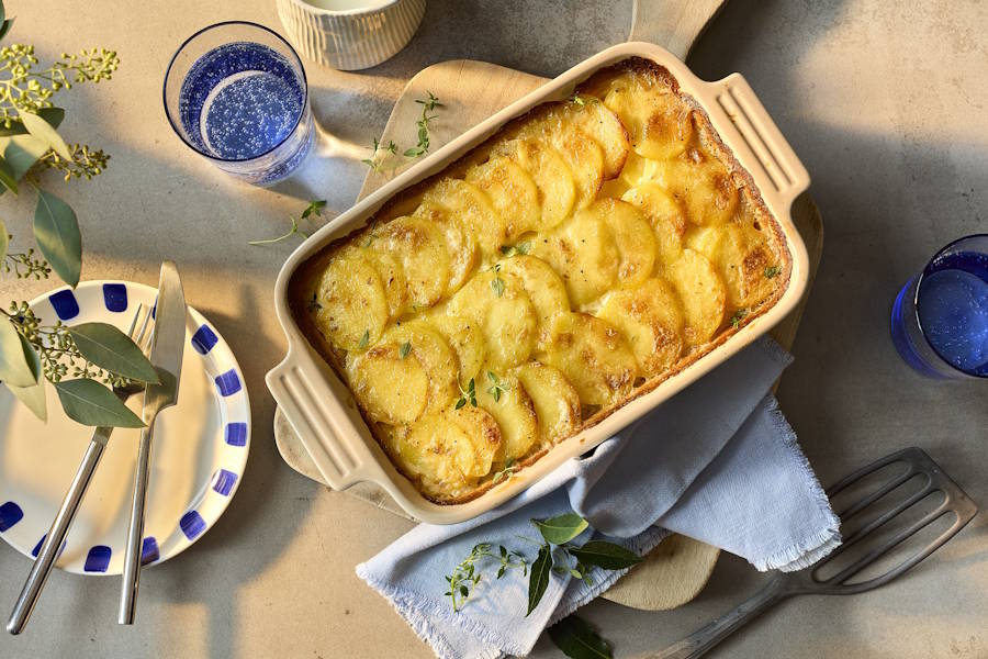 Kartoffelgratin wie in Frankreich: cremiger Klassiker aus dem Ofen